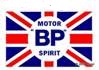 Sign 01 - 'BP' Motor Spirt - 550mm x 350mm